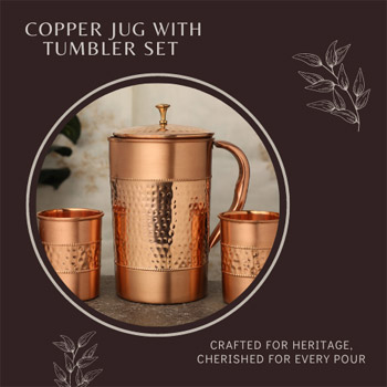 Copper Water Jugs