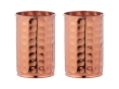 Pure Copper Tumbler 300 Ml Hammered